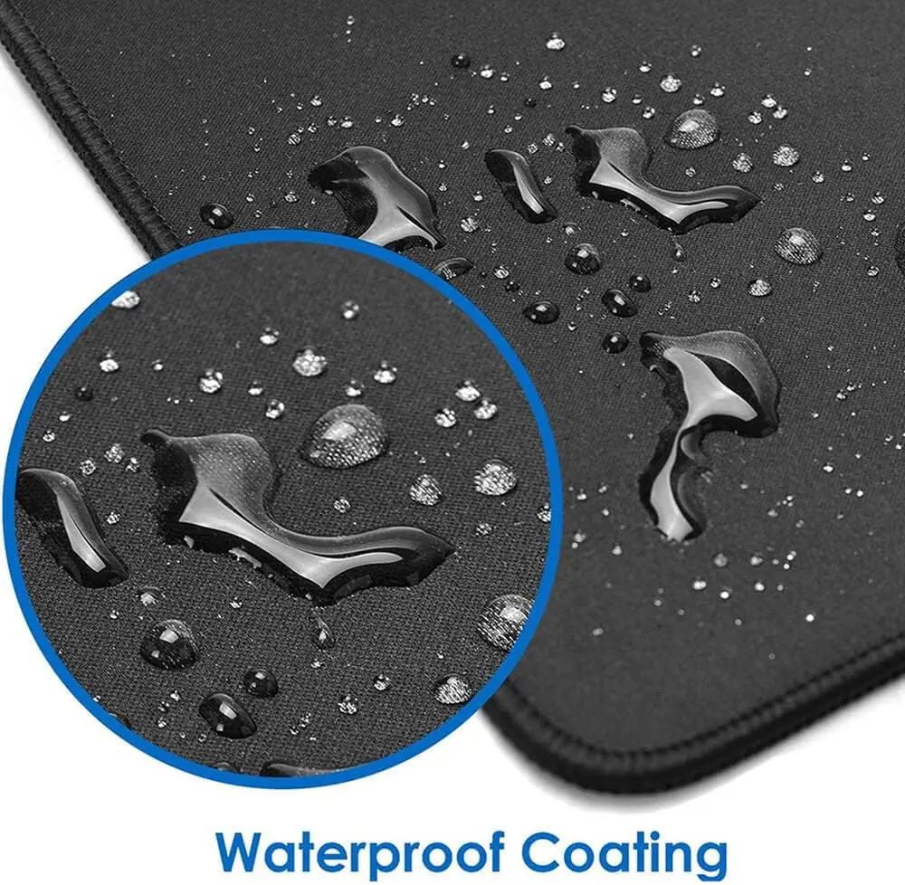 Anime Gaming Desk Mat Personalized Large Professional Mouse Pad Non-Slip Stitched Edges Computer Mouse Mat 11.8"×31.5" inch