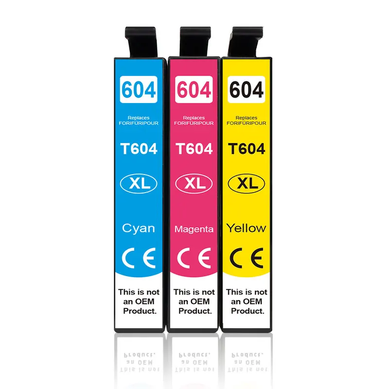 Ink Garden 604XL Tintenpatrone VOLL für Epson T 604 T604 XL mit Chip kompatibel XP 2200 2205 3200 3205 4200 4205 WF 2910 2930 2950 Drucker 3