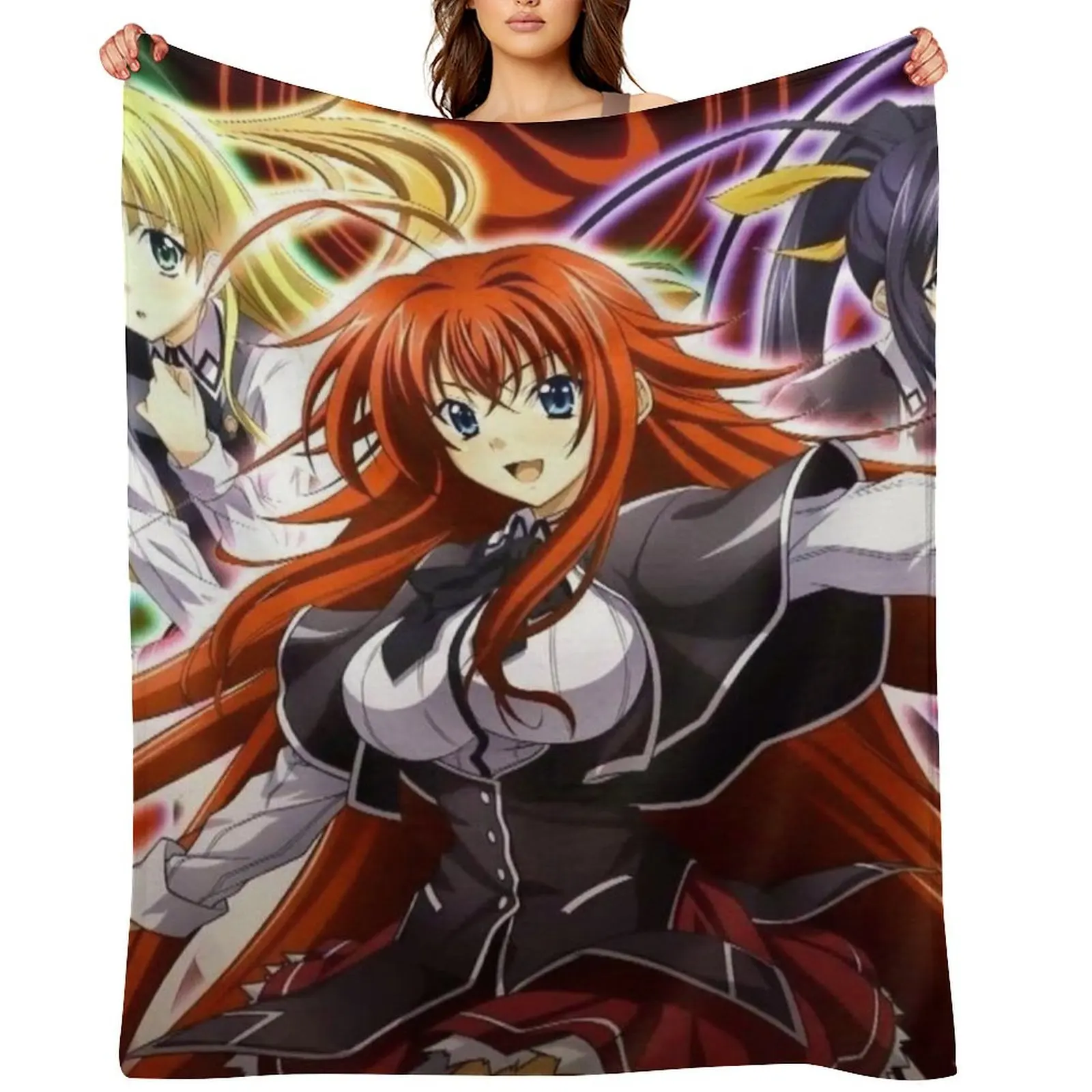 

High School dxd 3 Throw Blanket Blankets Sofas Of Decoration Hairy Blankets For Sofas For Decorative Sofa Blankets