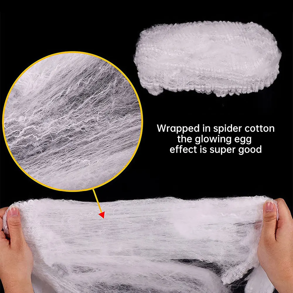 1-5 шт., светящиеся яйца-пауки