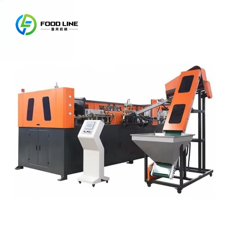 Automatic PET Plastic Bottle Making Machine Custom Motor Bearing Configuration Adjustable Production Capacity