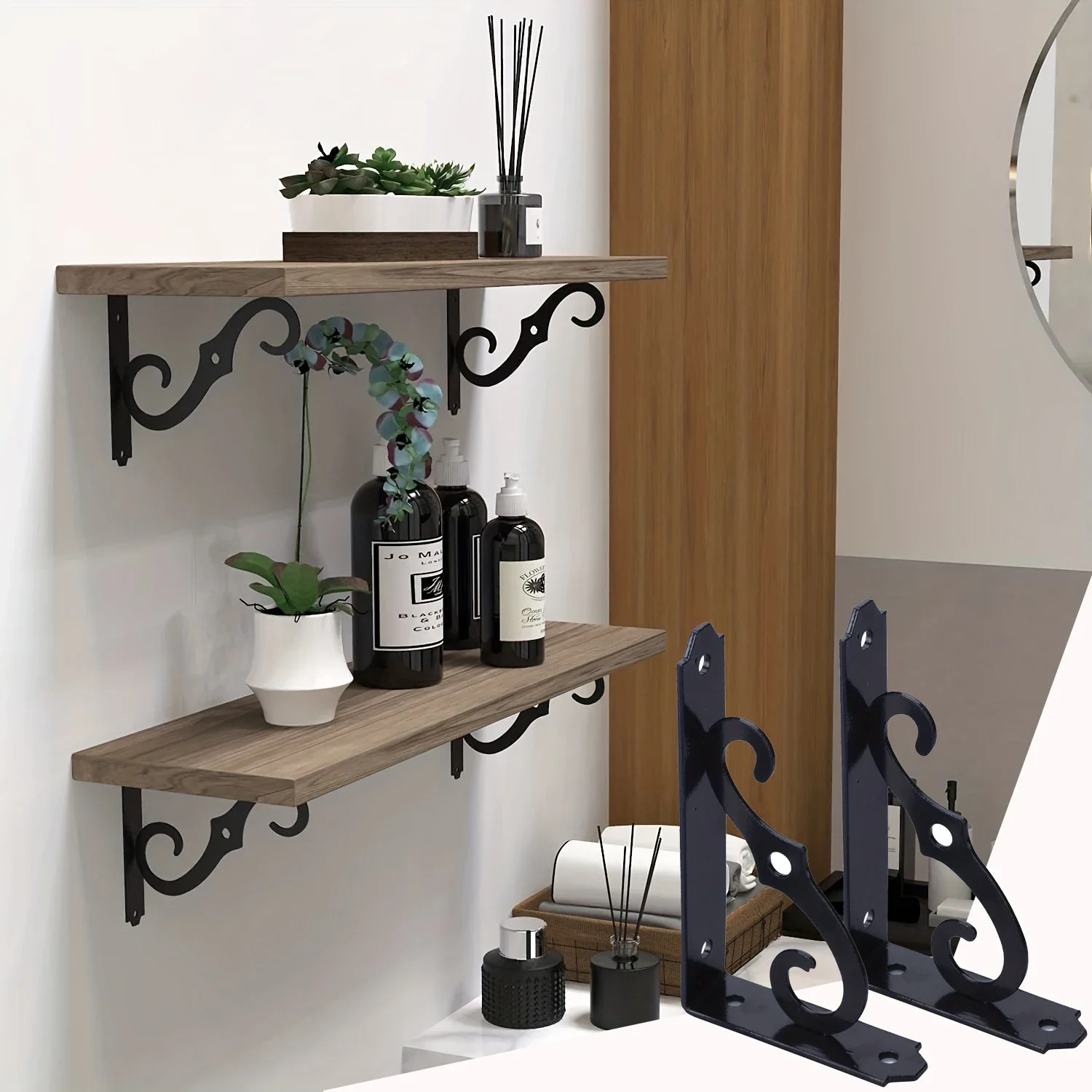 SUPPORTO SCAFFALATURE GALLEGGIANTI Design Invisibile Per Una Copertura - Foto 4