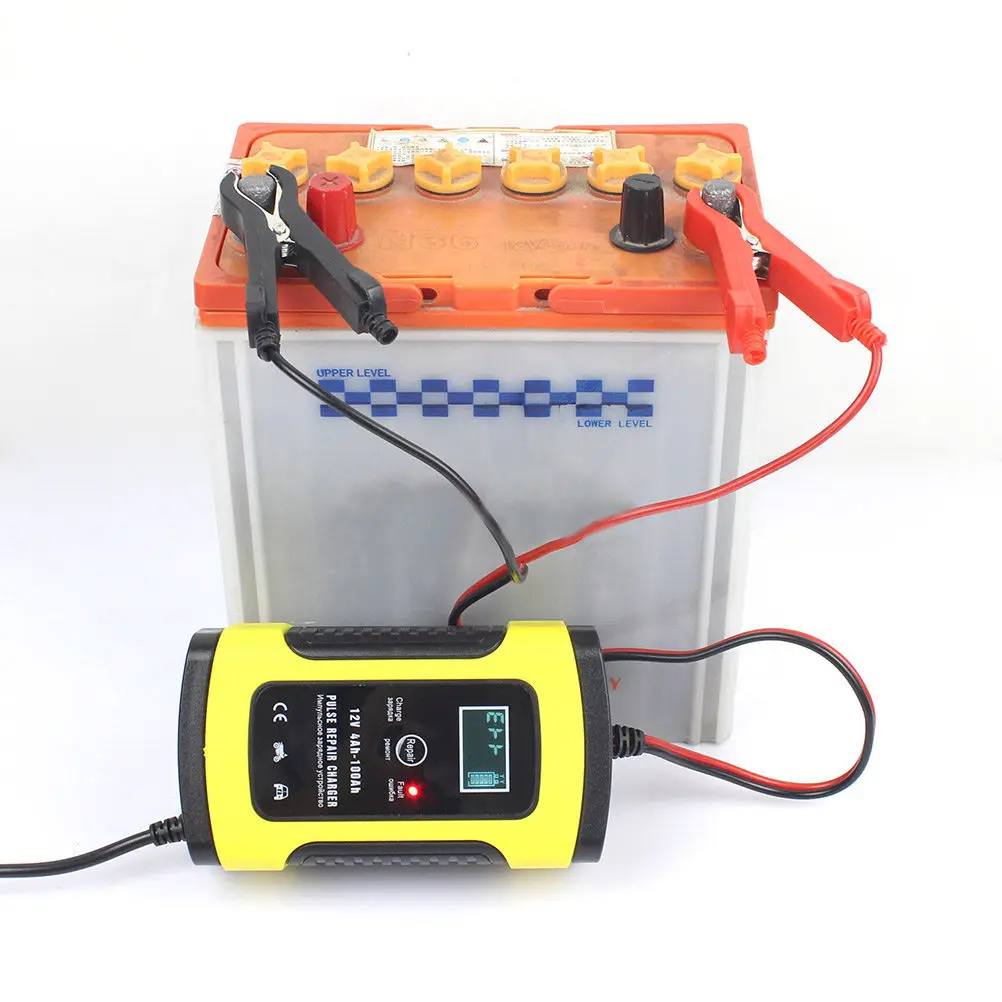 

Smart Car 12V 5A Digital Display Auto Charging Protection Overheat Overcurrent Motorcycle Eu