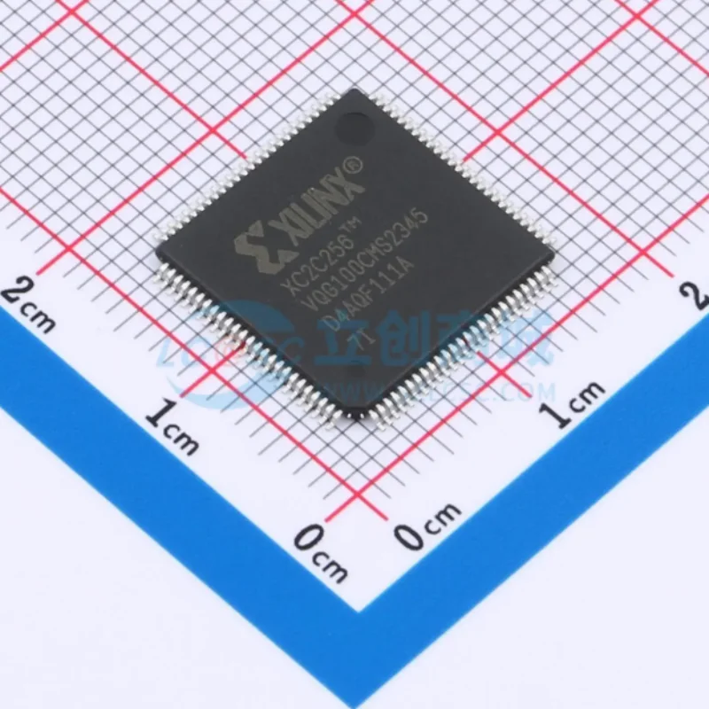 XC2C256-7VQG100I VQFP-100 (14x14) Programmable Logic Device (CPLD/FPGA) brand new original
