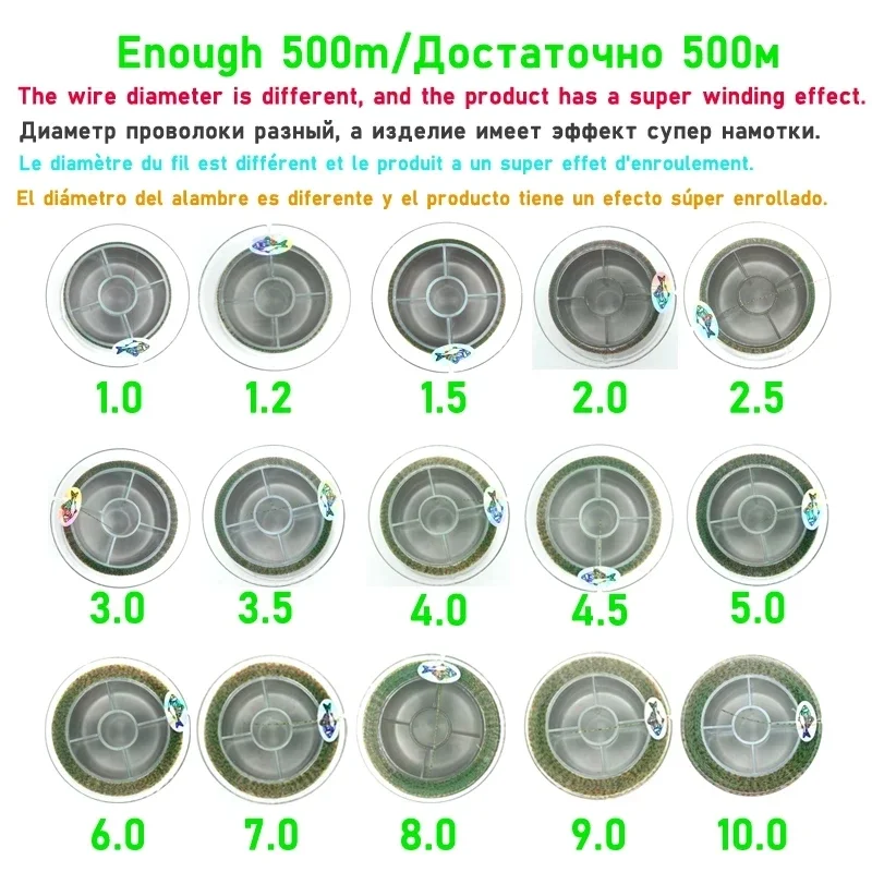 REDTOMATO 500m/1000m Żyłka Chameleon Zmieniająca Kolor z Powłoką Fluorocarbonową Monofilament Nylonowa Żyłka Karpiowa Przypon Wędkarski Sprzęt Wędkarski — zdjęcie 6