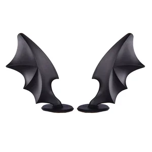 Decoração do capacete de borracha para motocross, canto bonito, borracha, chifre, rosto inteiro, fora da estrada, moto, acessórios do carro, 2pcs 12 principais vendas capacete fly motocross - №3