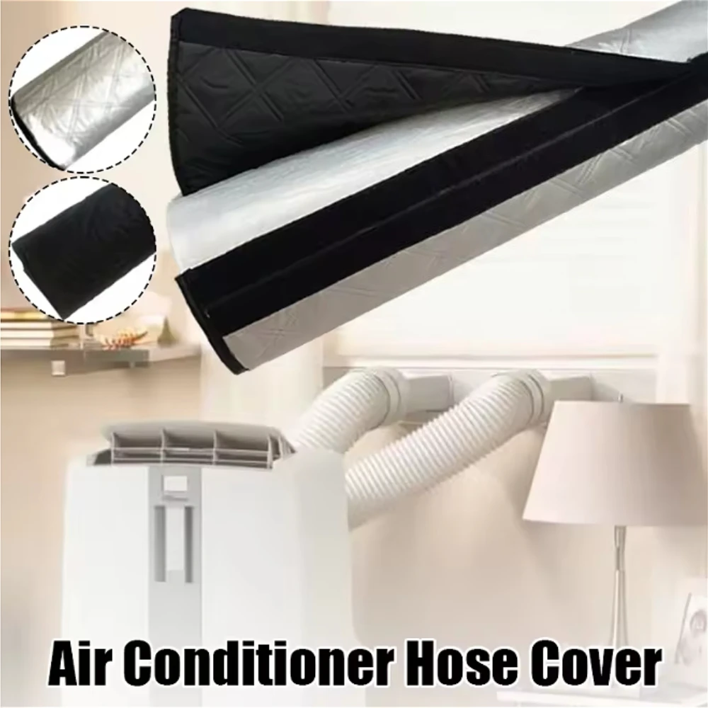 

Air Conditioner Hose Cover 150cm Portable AC insulation wrap Reusable Waterproof Duct Vent Sleeve Exhaust Tube Hoses Dust Cover