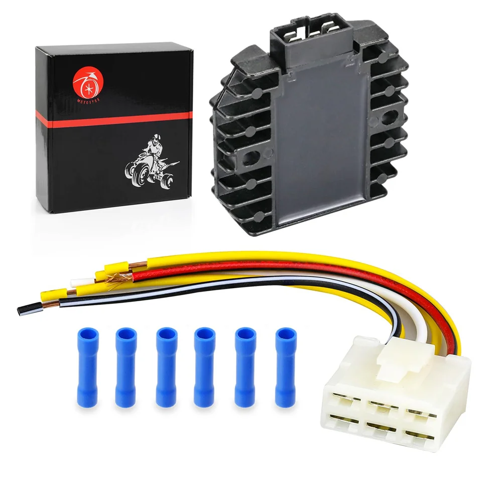 5 Pin Regulator Rectifier for Yamaha FZR600R YZF600R YZF-R1 YZF-R6S FZ6R XJ600 FZS600 FZ6 VX600 VX700 MM600 MM700 Venture 600