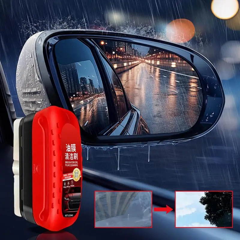 Oil Film Brush Glass Coating Car Windshield Oil Film Remover Multifunctional Efficient Glass Cleaning Board For Rear Window Side