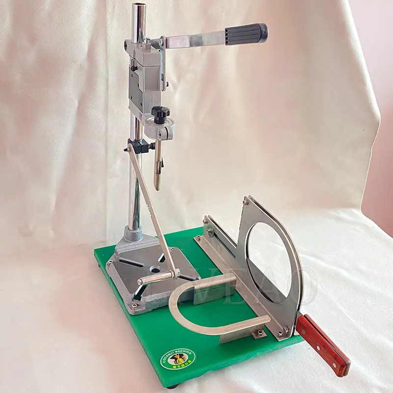Manual Coconut Press Opening Maker Green Coconut Peeling Cutting Machine Food Processors