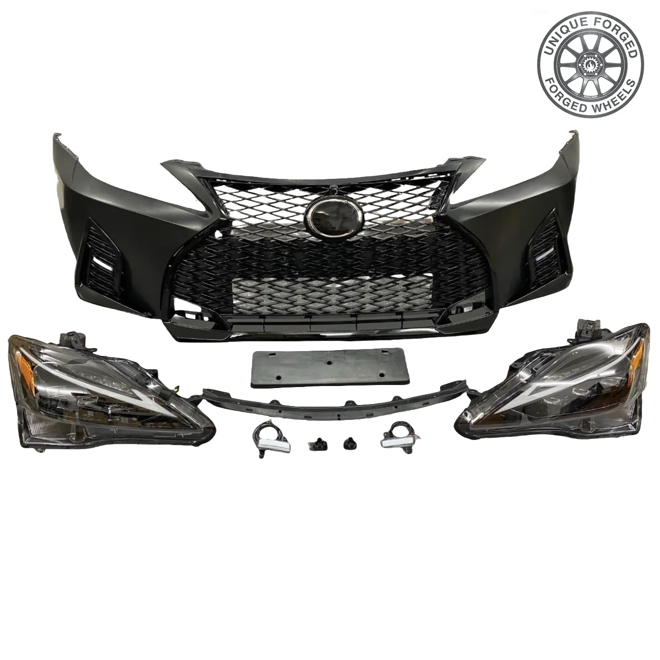 

Auto Spare Parts Body Kit Parts with Grille Front Car Bumper Assembly for IS300