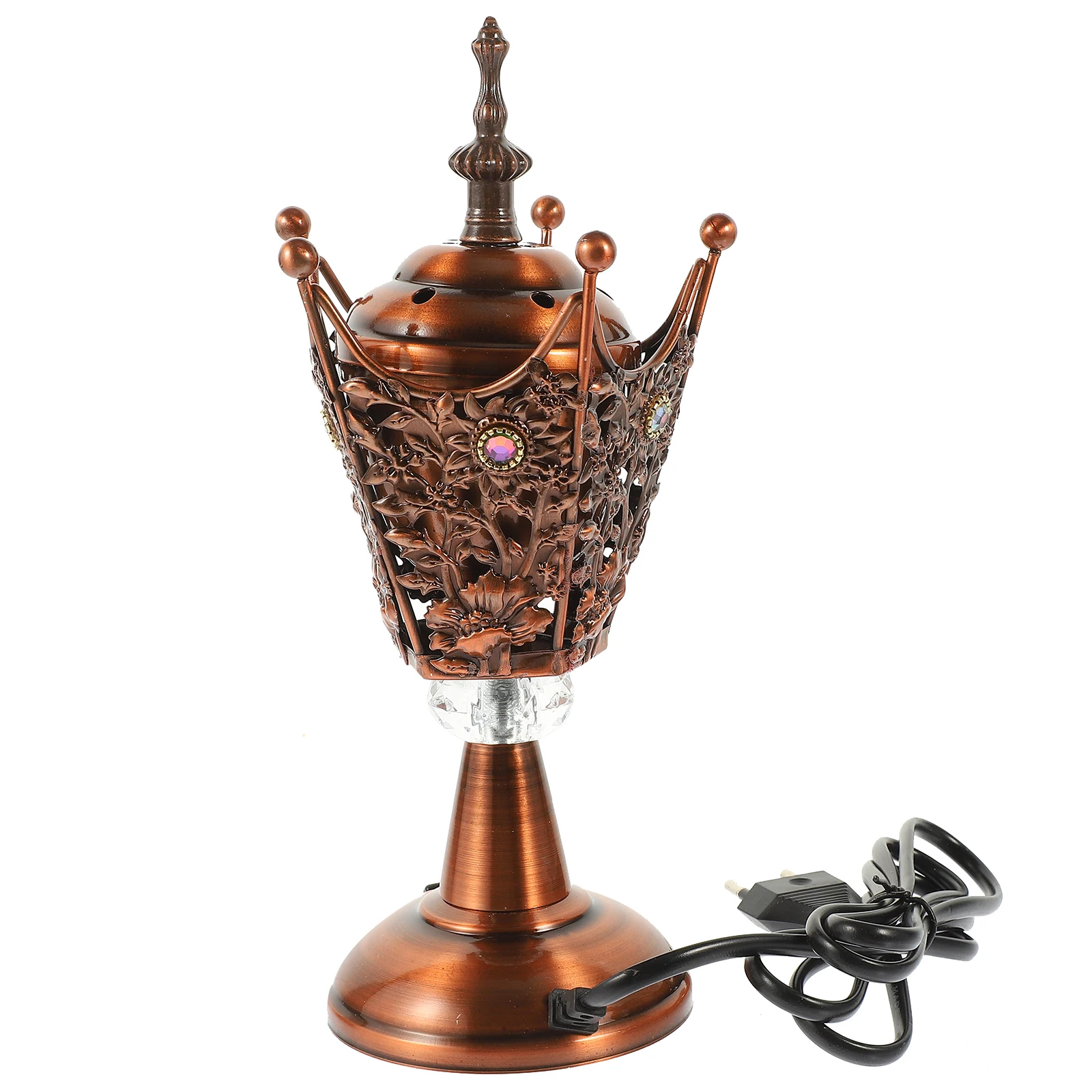 

Incense Burner Retro Decor Aroma Stove Fine Holder Home Censer Centerpiece Health Care Bedroom Living Room
