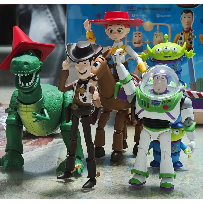 New Blokees Toy Story Action Figure Model Kit Woody Buzz Lightyear