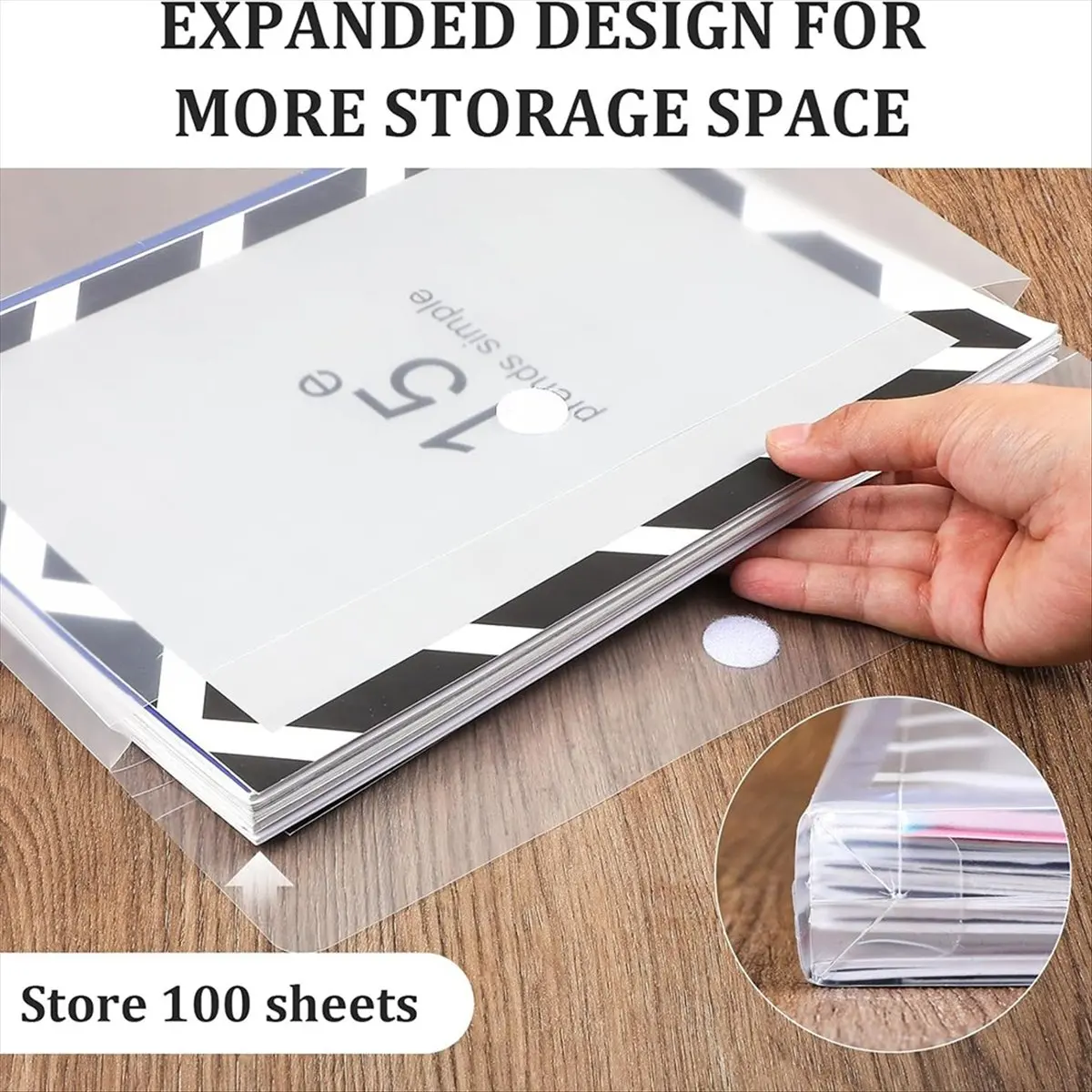 Super Sale 24Pcs Scrapbook Paper Storage 12x12 Paper Storage Paper Organizer for Holding Scrapbook Paper Photos Vinyl Sheets Fil