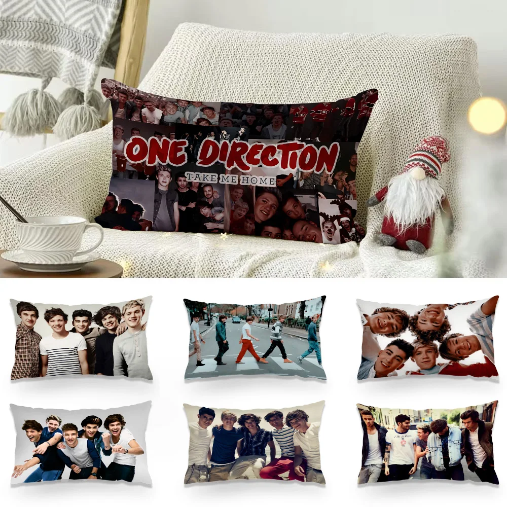 Double-sided Printing Rectangle Pillow O-OneS D-DirectionS Case Bedside Pillowcase Sofa Cushion Cover Room Home Decoration