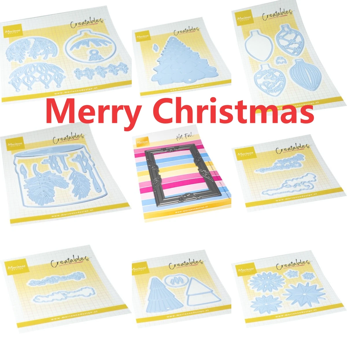 Merry Christmas Stamps 2026 New Metal Cutting Dies For DIY Scrapbooking Crafts Maker Photo Album Template Handmade Decoration