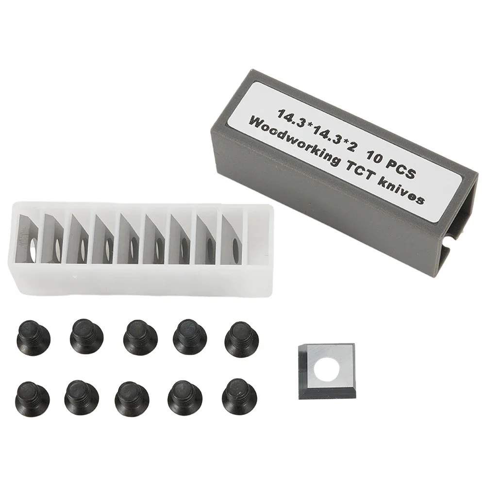 Long Lasting 14 3mm Carbide Cutter Insert Set of 10 25499 For 25130h 20600h 25131h 40700HCT Reliable Performance