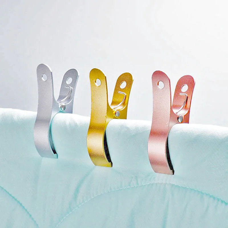 3pcs large Metal quilt Hanging Clips Clothes Pins Colorful Strong Grip Laundry Clamps Outdoor use