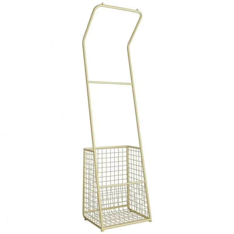 

Light luxury modern home creative shelf hall hanger hook living room packaging room floor clothes bracket