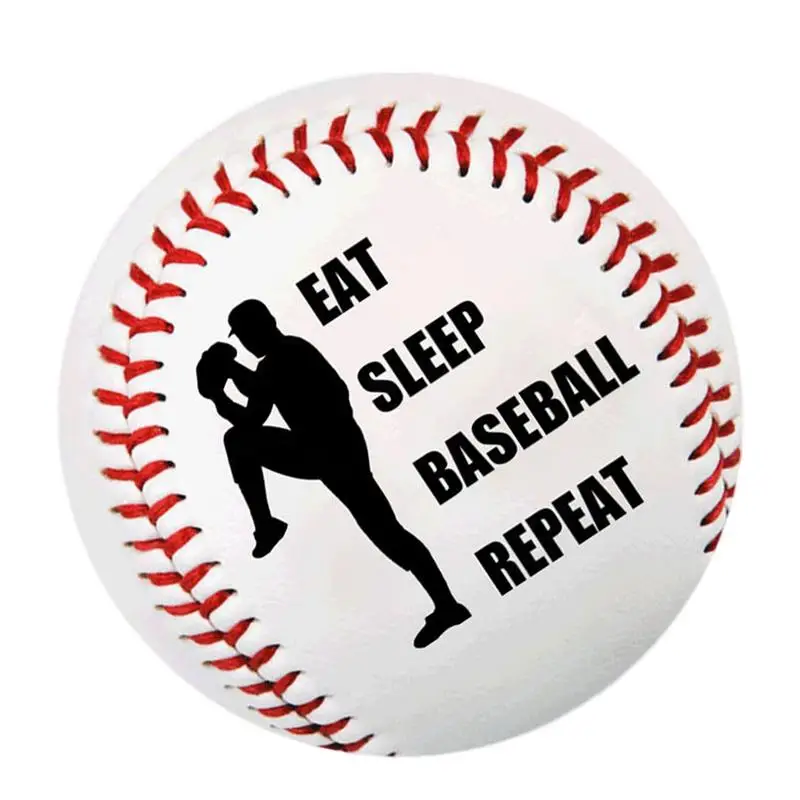 

Baseball Ball Well-Stitched Practice Baseball Standard Size Professional Quality Official Training Ball For Effective Practice