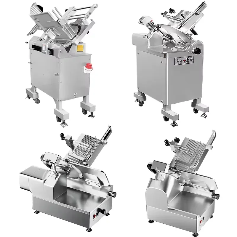 for Restaurant Custom Automatic Meat Cutter Commercial Vegetable Frozen Meat Cutter Grinder Slicer