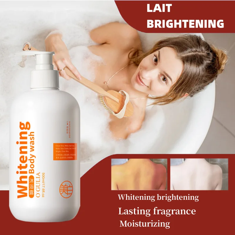 

Whitening Shower Gel Deep Cleansing Gel Removes Dirt and Dead Skin Moisturizing Even Skin Tone Body Care Shower Gel