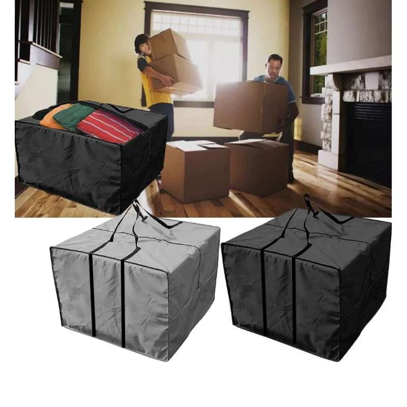 

Сумка для хранения уличных подушек, пылезащитная сумка для хранения рождественских украшений, сверхмощная, очень большая, влагостойкая, пыленепроницаемая, складная