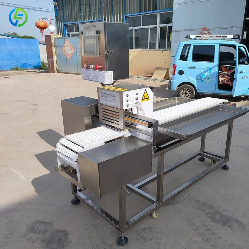 Meat Bone Processing Chicken Plucker Kebab Satay Skewer Making Machine FL Customized
