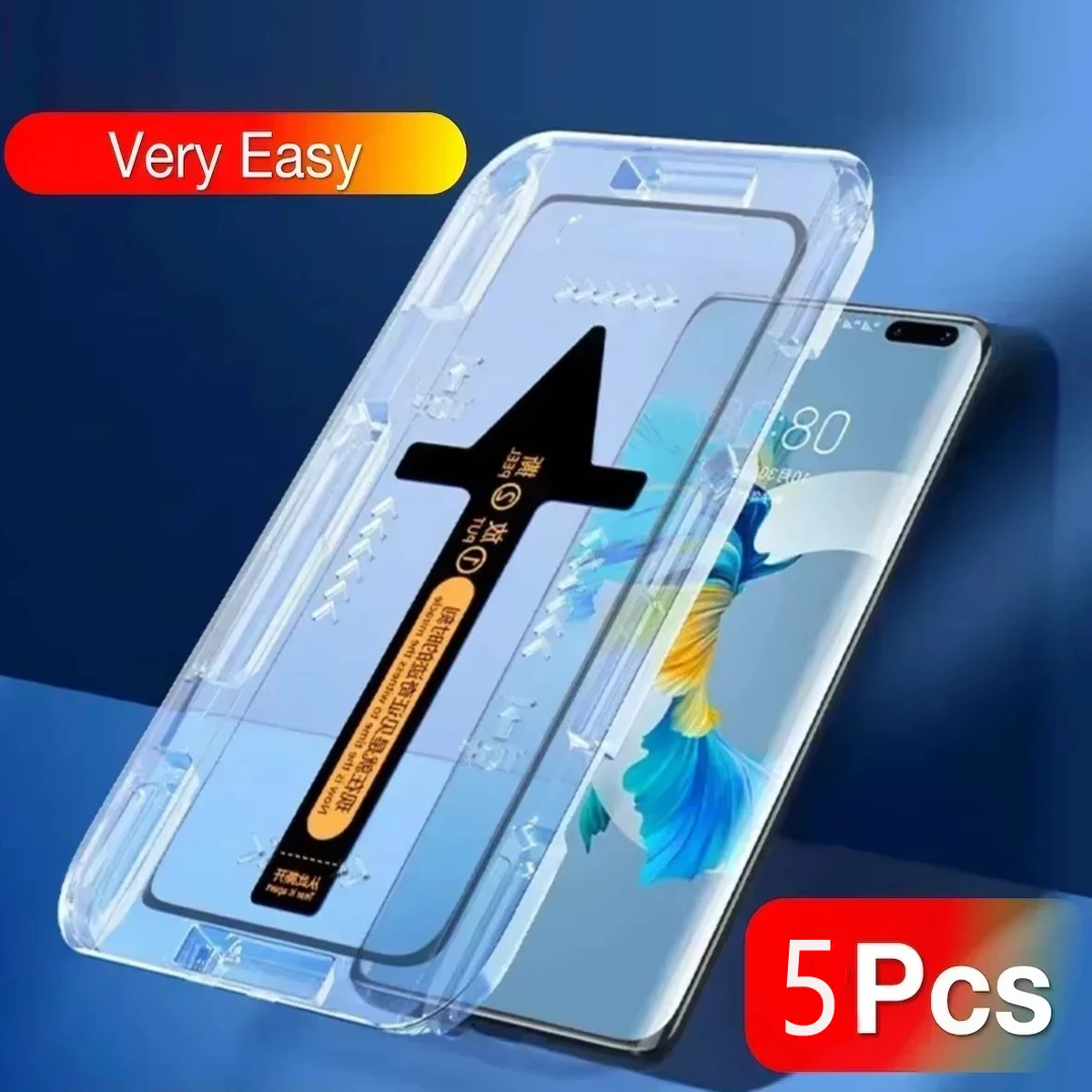 

Premium Temper Glass for Vivo V70 Elite FE V50 V60 V27E V29 Lite V40 SE V30 Pro 5G Dust Free Screen Protector Film Easy Install