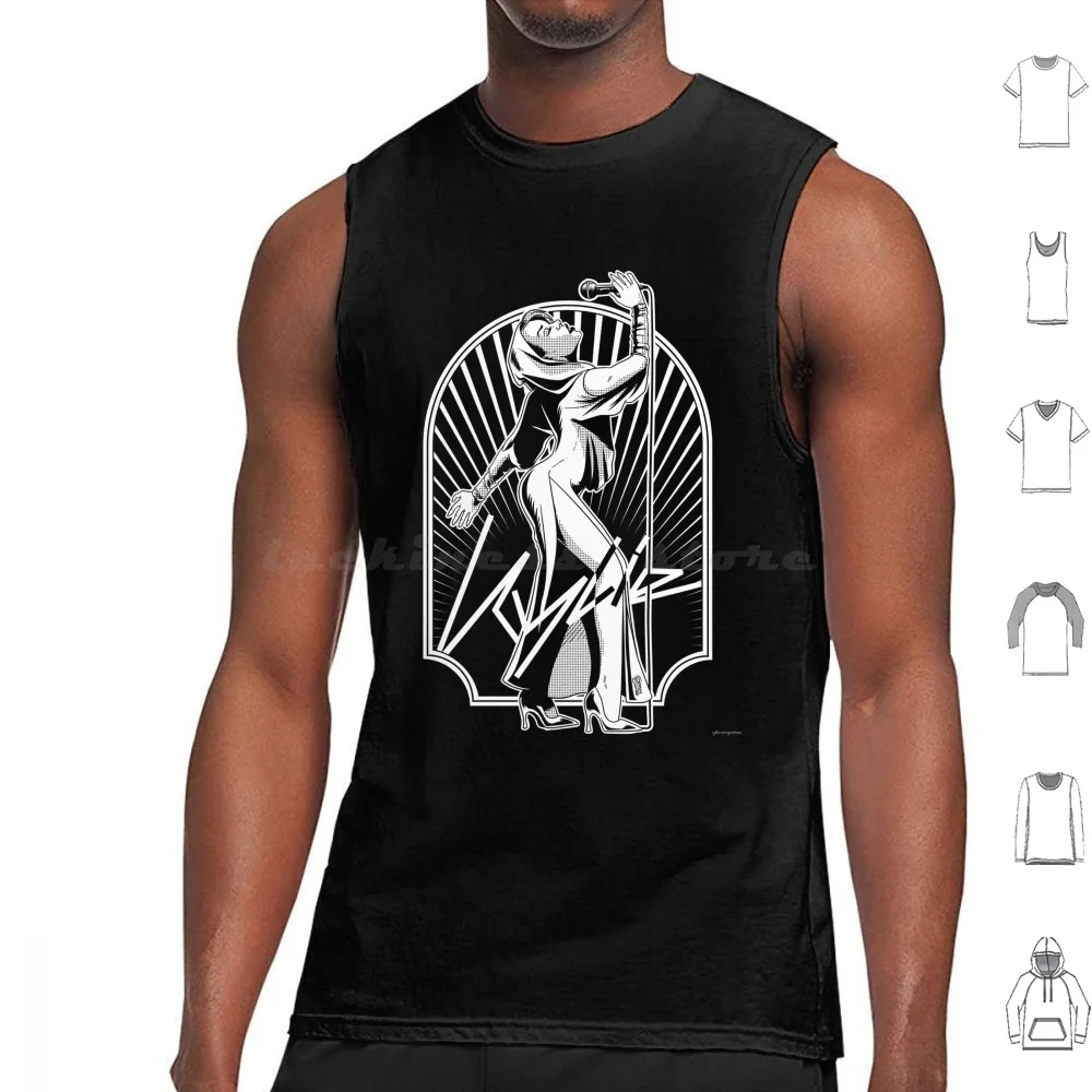 Fever Tank Tops Chaleco Sin Mangas Música Pop Pop Anos 2000 Cultura Pop Comics Música