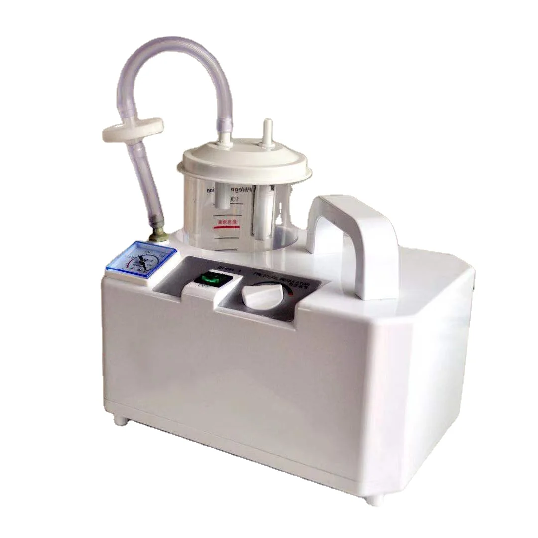 China CE approved Medical Electrical single bottle aspirator Portable Phlegm /Unit/Pump