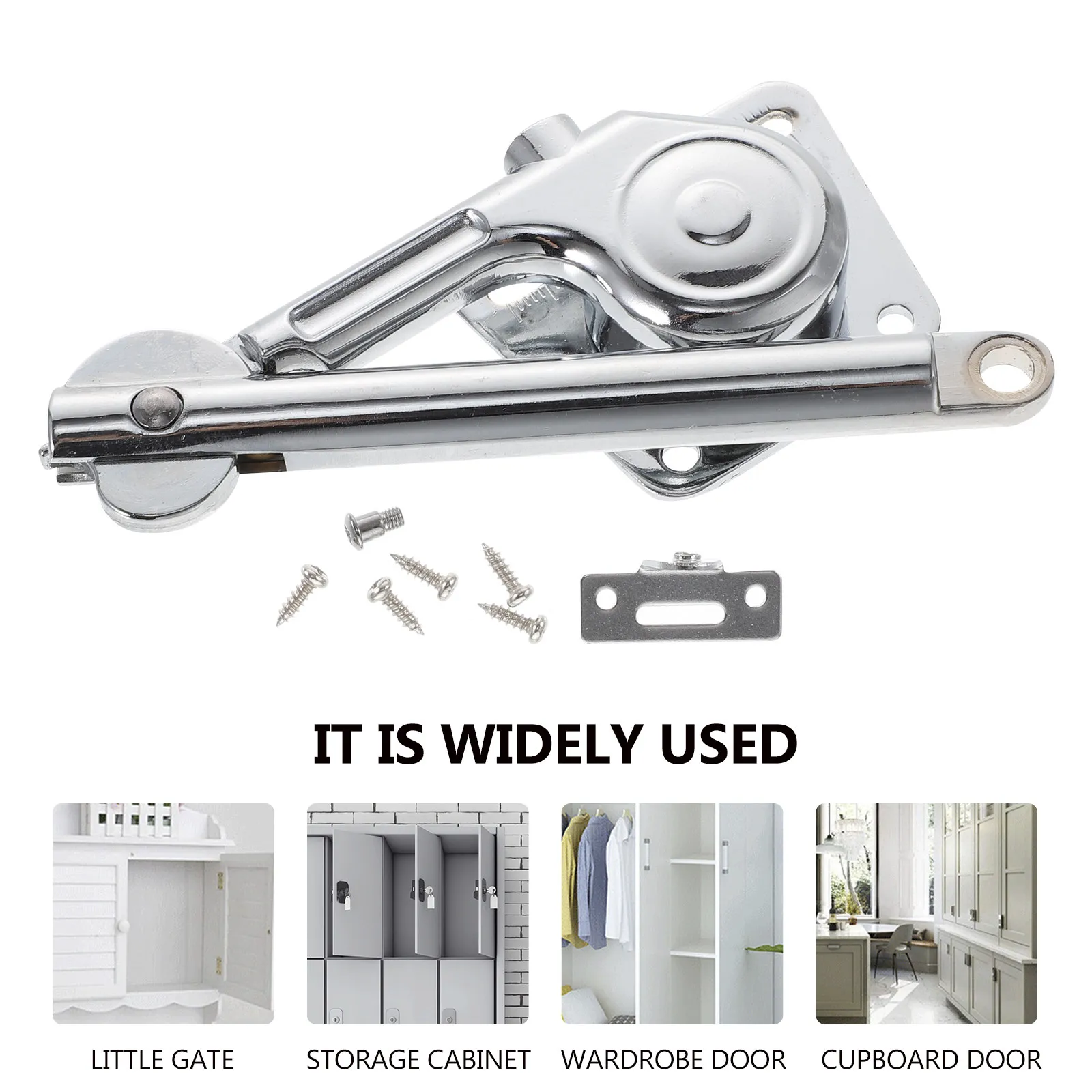Hydraulic Support Rod Zinc Alloy Lid Stay Soft Close Lift Support Hinge Cabinet Door Hardware Chest Box Hinges Right Mount