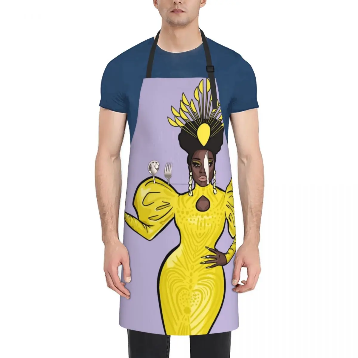 

Bob The Drag Queen - Larger Dimensions Apron christmas 2024 carpenter kitchen and home Kids Apron