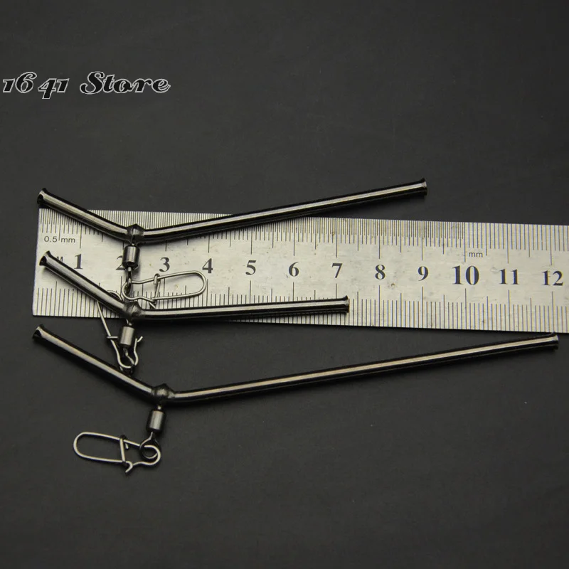 

（NEW）5pcs Fishing Balance Connectors 5/7/9/12CM Small Style Brass Tube Fishing Tackle Feeder Boom Fish Accessories