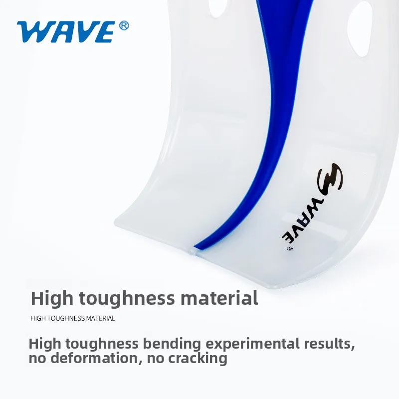 wave professional diving goggles fully dry snorkel  long fins  snorkeling fins  three piece set fins