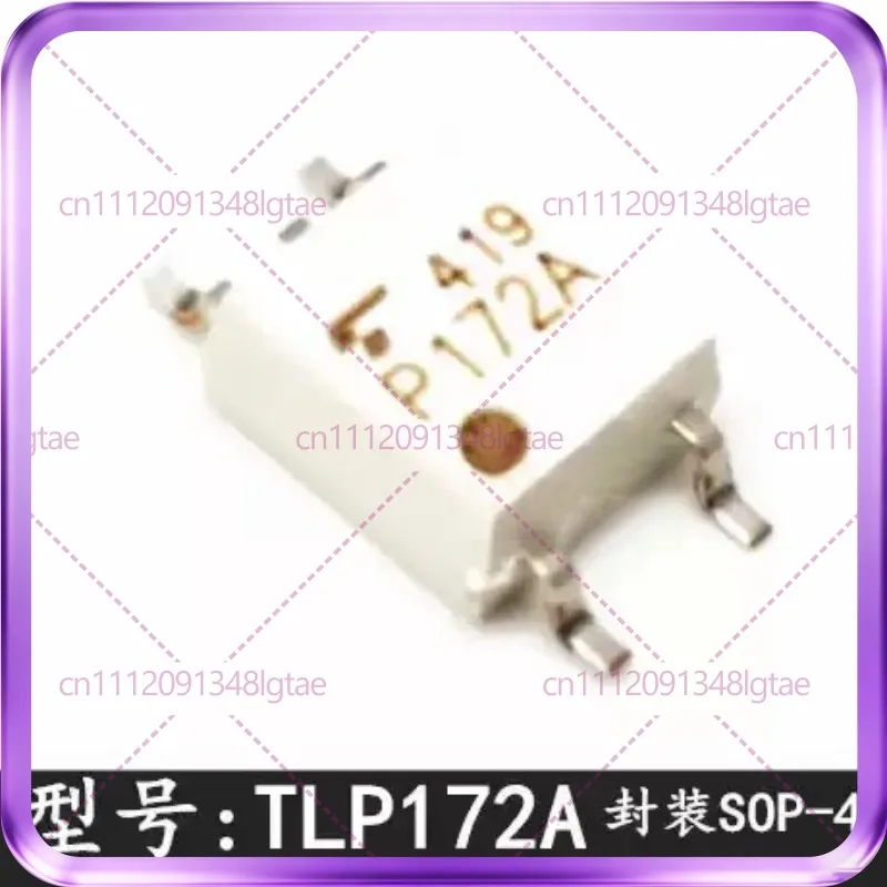 30pcs New original TLP172A P172A SOP-4 patch, optocoupler solid state relay, photocoupler