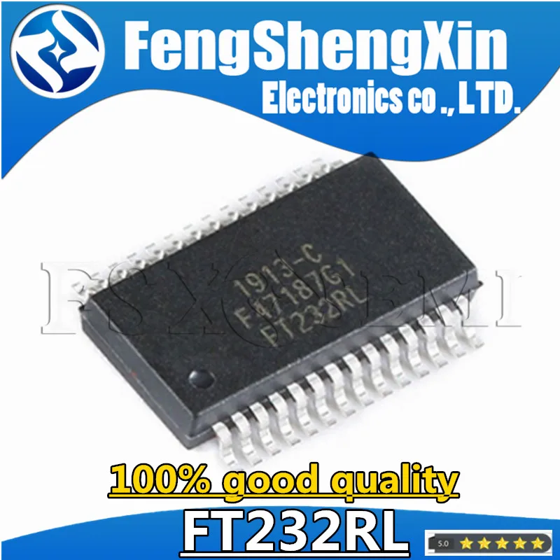 (5~100)pcs FT232RL-REEL FT232RL FT232 sop-28 Chipset