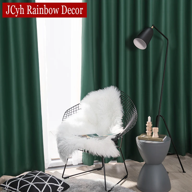 Modern Opaque Blackout Curtains for Living Room Bedroom Luxury Blinds Hall Curtain for Kitchen Window Cortinas Rideaux Drapes