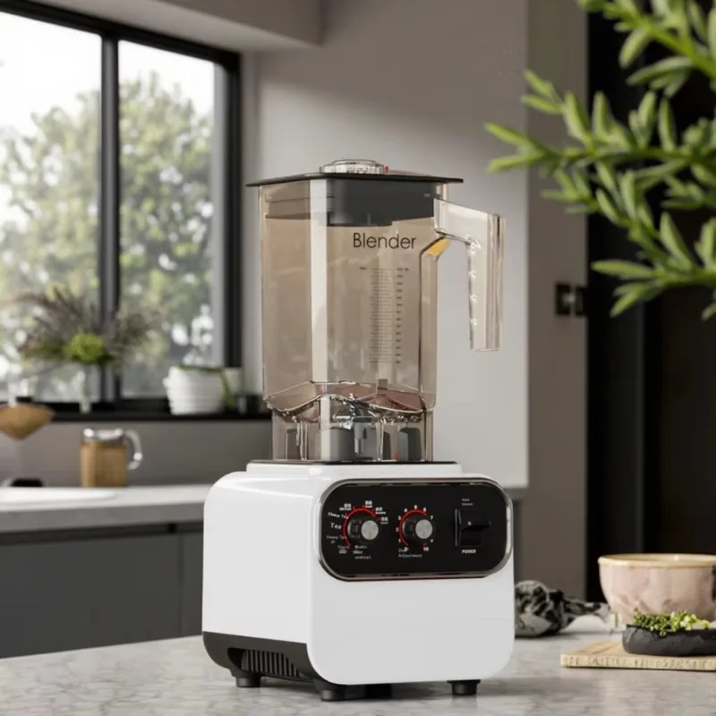 

Top Commercial Heavy-Duty 2L Electric Fruit Smoothie Mixer and Juicer Grinder 2-in-1 Commercial Blenders