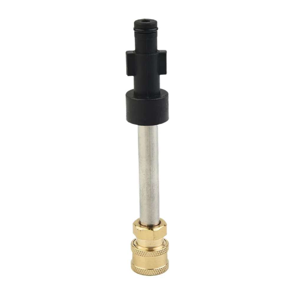 4/5 Series Pressure Washer Adapter 1/4 In 17*2.4cm 3600 PSI Adapter Brass + Stainless Steel Converter For Yili