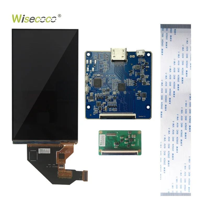 WISECOCO 5.5 Inch AMOLED 1080x1920 FHD OLED Display IPS Screen MIpi Driver Board Wide Temperature DCI-P3 sRGB H546DLB01.1 - Image 2