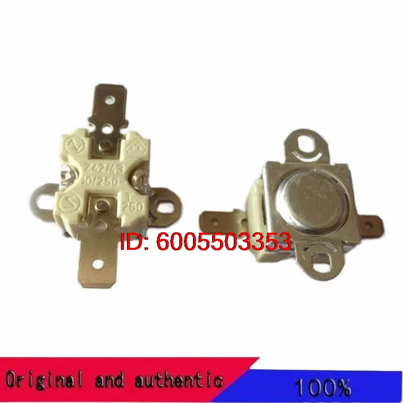 10Pcs Z42/43 Normally Closed Ceramic Temperature Control Switch 250V 10A T250 250 Degrees Thermostat