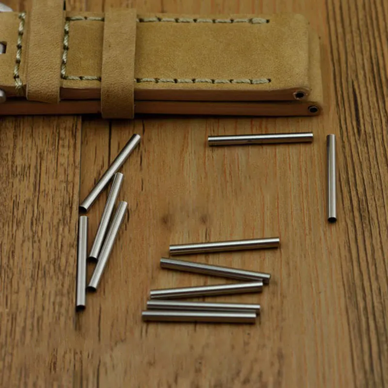 Watch Steel Tube Fit Panerai Stainless Steel Belt Raw Ear Tube Through Tube Empty Tube 20|22|24mm Watch Repair Accessorie