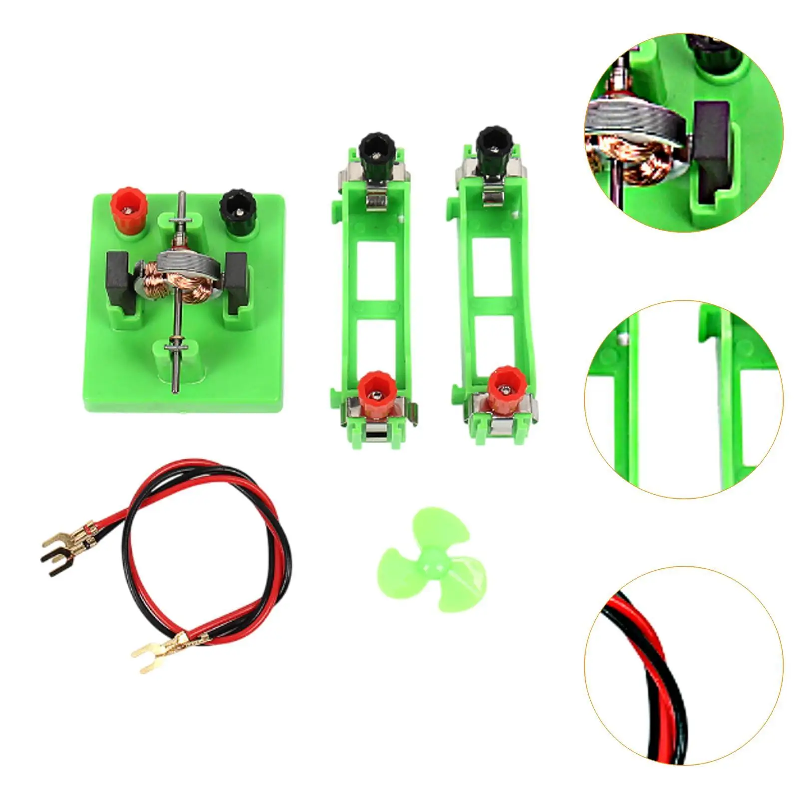Kit de experimentos de modelo de motor de CC DIY para aprendizaje STEM en la escuela secundaria