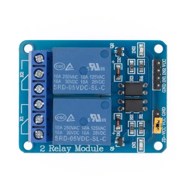 DC5V 10A Relay Module KY-019 1/2/4/6/8 Way Optocoupler Relay Module with Optocoupler Isolation