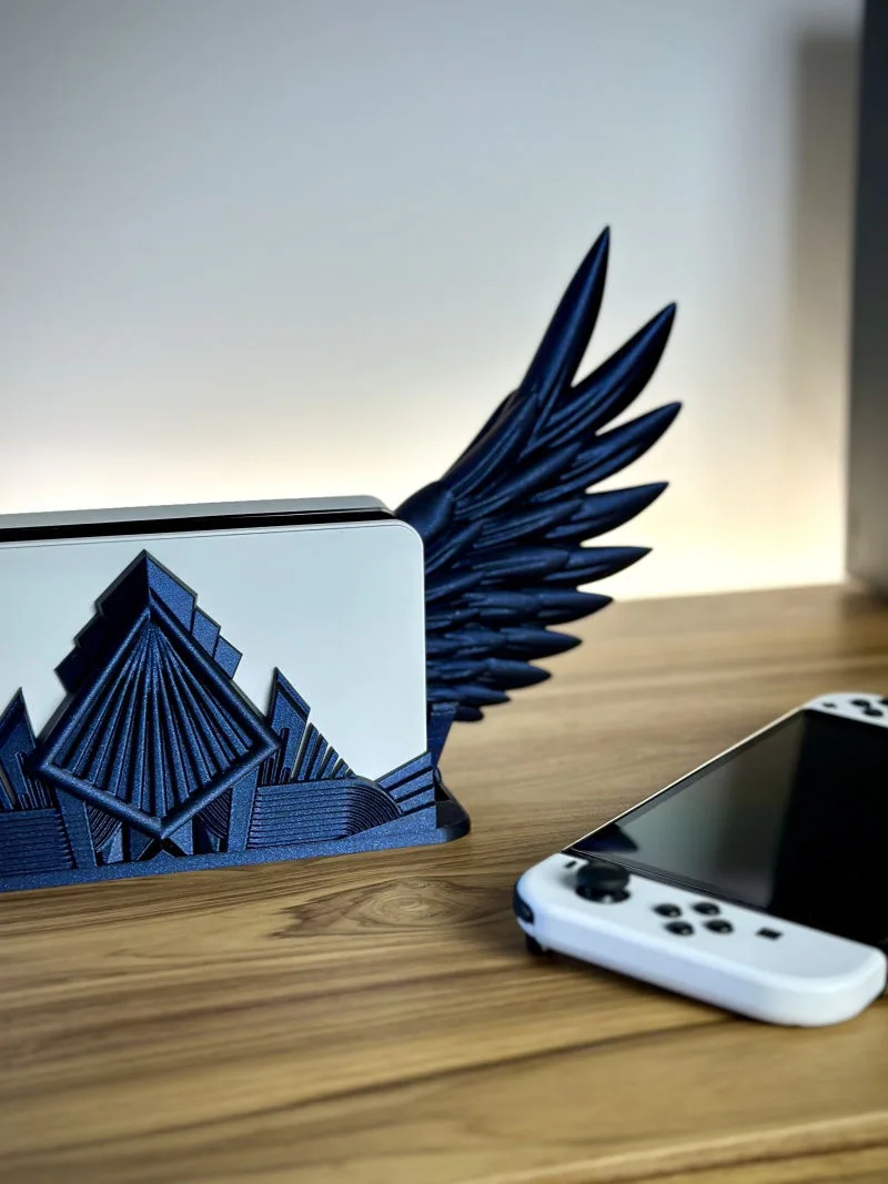 Swing Anime Decoration for Nintendo Switch and OLED Console Host Shell Display for Switch Base