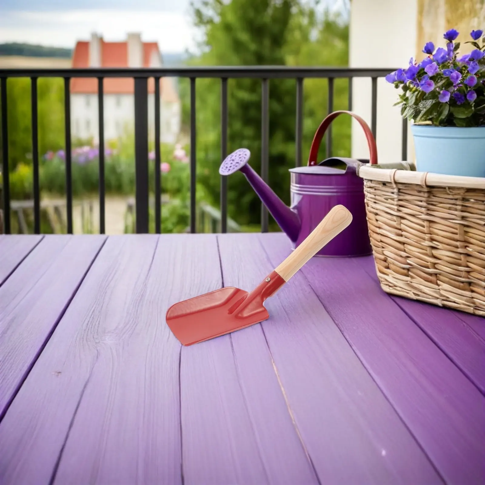 

5pcs Kids Garden Tools Set Children'S Gardening Tool Kit For Sand Play Beach Activities Lightweight Outdoor Digging For