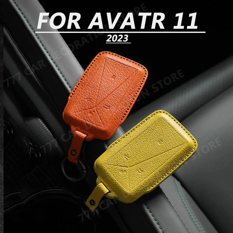 Car interior decoration accessories DIY car key pack protective cover 1pcs FOR AVATR 11 2023