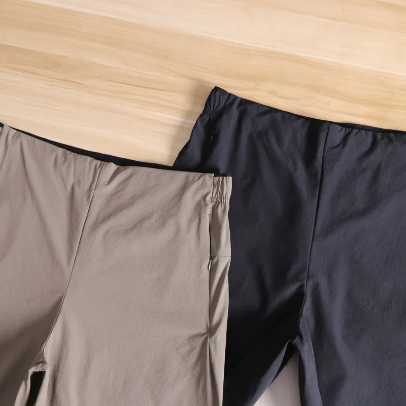 กางเกงขายาวห้าส่วนทรงตรงสำหรับผู้ชาย ผ้าแห้งเร็ว กันน้ำ ระบายอากาศได้ดี สวมใส่สบาย เหมาะสำหรับกิจกรรมกลางแจ้ง