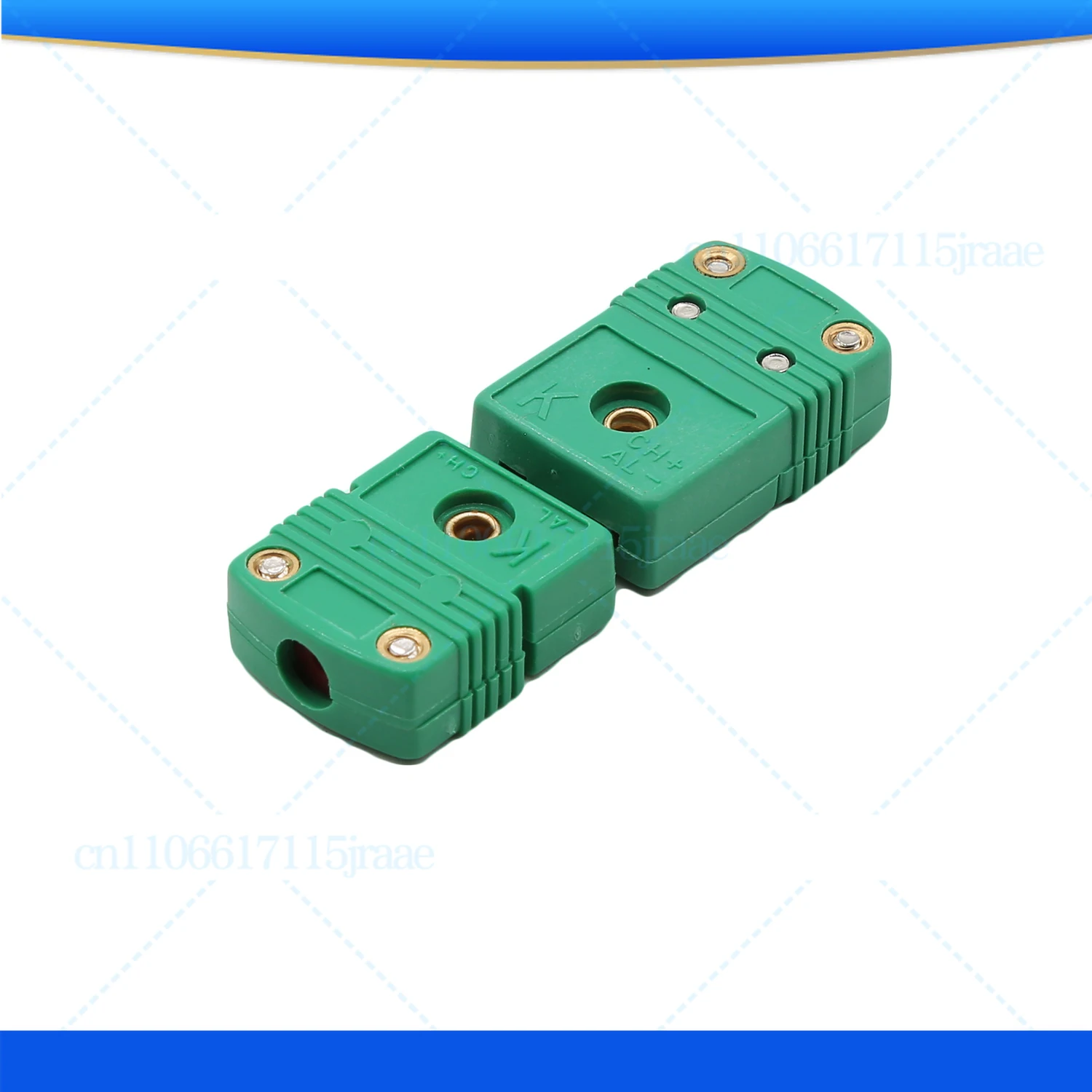 2-pecas-plugue-termopar-tipo-k-conector-macho-e-femea-de-nylon-verde-conector-de-medicao-de-temperatura